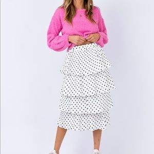 Princess Polly Charlton Midi Skirt NWOT